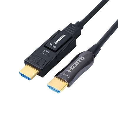 PVC+Gold Plated HDMI Cable Support High Speed ​​3D 4K 60Hz 1080P Fiber Optic Male To Male HDMI Fiber Optic Cable