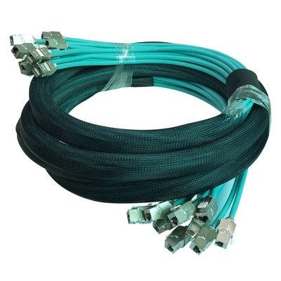 Cat6A Network Cables Stranded Bare Copper Bundles Pre-terminated CAT8 CAT7 CAT6 CAT5E Trunk Cable Data Cable Wire Bundle