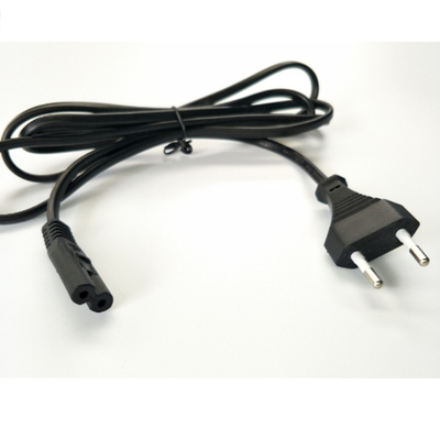 Powerhouse 10a 250v 2 Pin Laptop Extension European Standard Plug Ac Cable Eu C7 Power Cord