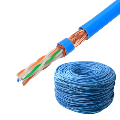 Good quality PC SIPU cat6 Ethernet cord PVC cat6 utp lan cable outdoor pure copper lan cable tester
