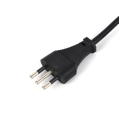 Safety Best Selling IMQ Approved 10A 250V Italy 3 Pin Power Cord Electrical Plug