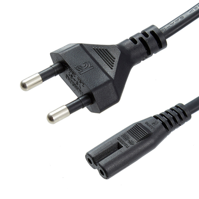 Household Appliance 10A 5FT Swiss Standard Power Cord For Computer TV Notebook Steam Iron Chopper Desktop C7 Plug AC Power Cable