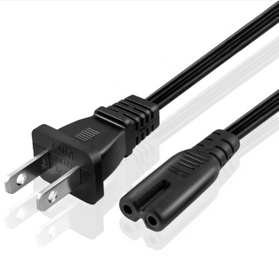 Industrial American 2 Pin Power Cord For Schematic 8 Shotgun Connector AC Power Cable For PS4 TV Home Appliance