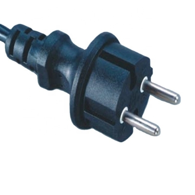 VDE certification 250V 16A alternating current cord wholesale cable EU supplier home appliance factory waterproof plug