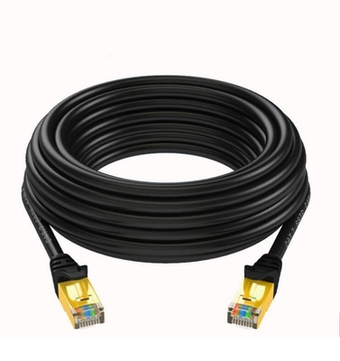 CAT7 RJ45 SFTP Double Shielded Ethernet Patch Cable For Modem LAN Network Router With Gold Plated Cat7 Patch Cord
