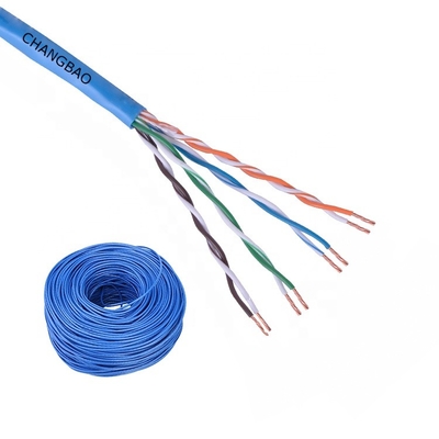 Best Price Changbao Cat5e 305m 4pair Stranded Bare Copper Stranded Rj45 Bare Copper Networking UTP Lan Ethernet Cable Cat 5 Cat6
