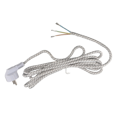 Home Appliance AC Europe Type Power Extension Cord 3 Pin Power Cord Cable Eu 3 Pin Plug For Laptops