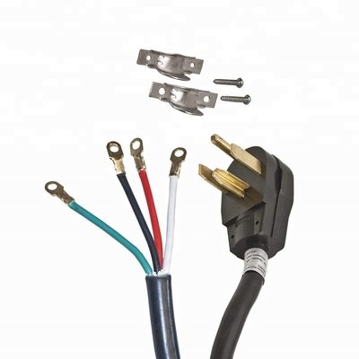 Drier Power Cord 6' 4 Wire Heavy Duty Dryer Cord, 30A